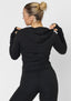 Jacket - Black - Back View