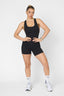 One Piece - Black - Front View