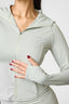 Jacket - Sage Green - Close Up Front View